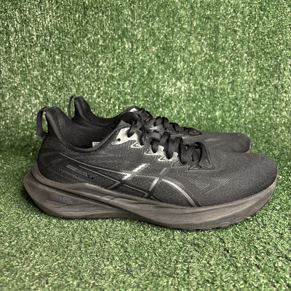 ASICS Women GT 13-2000 1012B666 Triple Black Running Shoes Sneakers Size 9